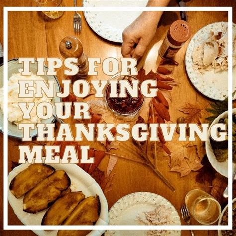 Tips For Enjoying Your Thanksgiving Meal Mom Works It Out By Angela