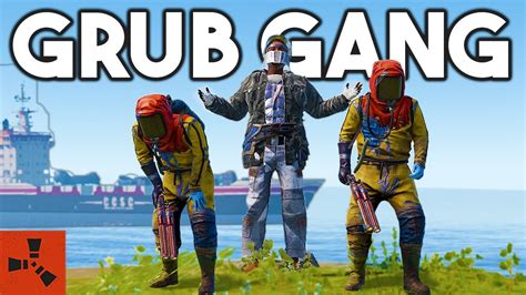 My Wildest Solo Rust Experience Ft Grub Gang Youtube