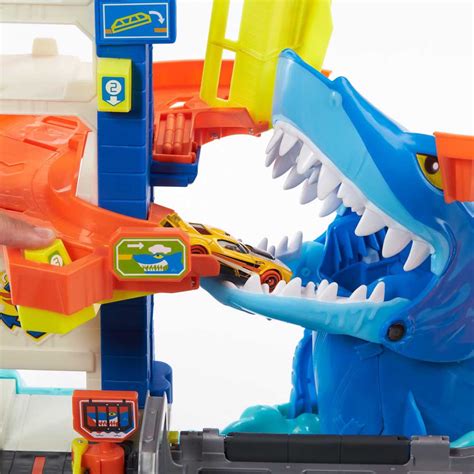 Hot Wheels City Shark Bite Multicolor Kidinn