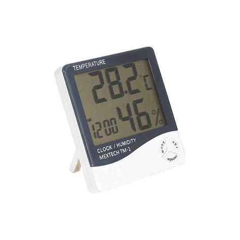 TM 1 Mextech Thermo Hygro Digital Humidity Temperature Time Meter At Rs