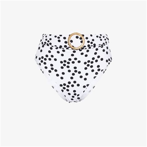 Alexandra Miro Ursula Polka Dot Bikini Bottoms Shopstyle Two Piece