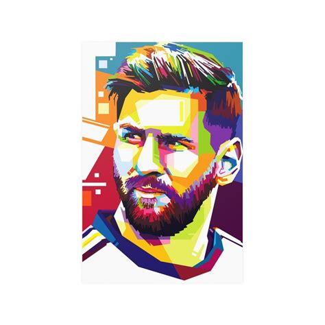 Lionel Messi Poster Print Soccer Football Wall Art Sport - Etsy