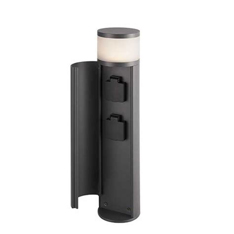 Уличная розетка - столбик, h=48см