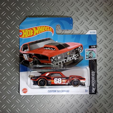 Hot Wheels Custom Camaro Raro Modello Da Collezione In Miniatura Scala Idea Regalo Con