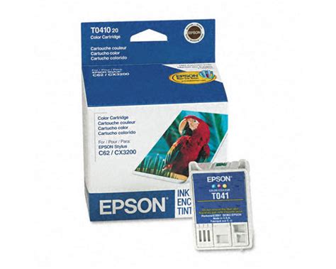 Epson Stylus C62 OEM Color Ink Cartridge - 300 Pages - QuikShip Toner