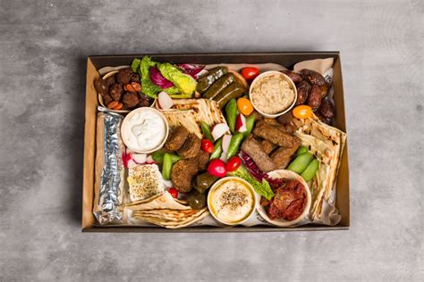 Middle Eastern Platter Box - Catering Melbourne