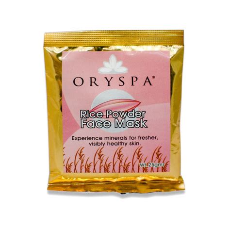 Rice Powder Face Mask 25gm - Oryspa Spa Solutions - CONTACT SUPPORT