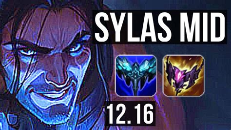 SYLAS Vs VIKTOR MID 6 1 10 65 Winrate Dominating KR Master