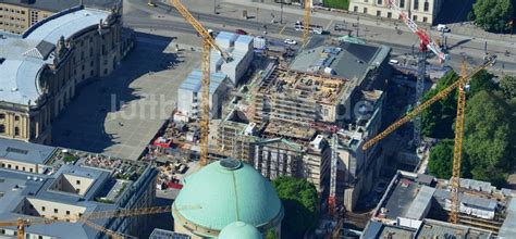 Luftaufnahme Berlin Umbau Und Sanierung Des Geb Udes Der Staatsoper