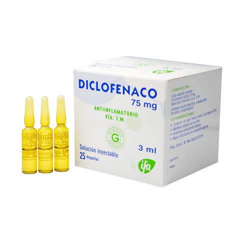 Diclofenaco 75 Mg Laboratorios Ifa