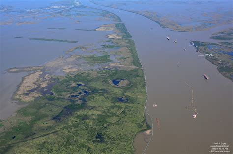 Mississippi River Ship Channel Dredging and Wetlands Creation – An