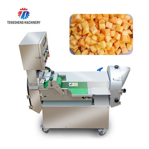 Commercial Onion Potato Carrot Cutter Vegetable Fruit Cutting Machine