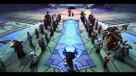 Wow Priest Class Hall Mount Reward With Photorealistic Reshade Youtube