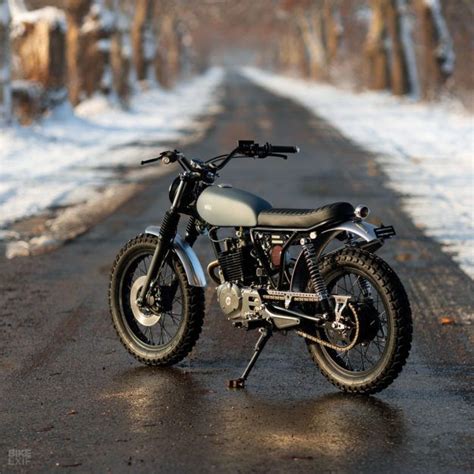 Vintage-Style Honda Trail Bike | Honda, Honda cb250, Cafe racer bikes