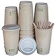 Amazon Certified Compostable Coffee Cups By Living Balance Oz