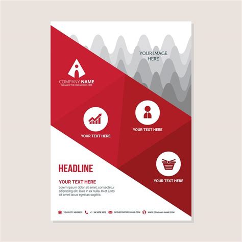 Corporate Business Annual Report Brochure Flyer Design 5379756 Vector