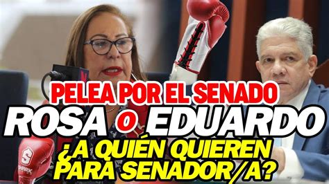 Rosa Santos O Eduardo Estrella A Qui N Prefieren Para Candidatura A La