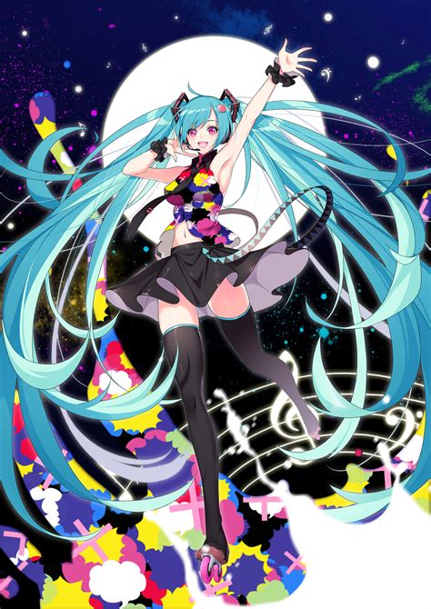 Hatsune Miku Vocaloid And More Drawn By Yaoshi Jun Danbooru