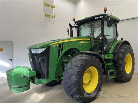 Tracteur agricole John Deere 8335R Med frontlift på d occasion 2014 en