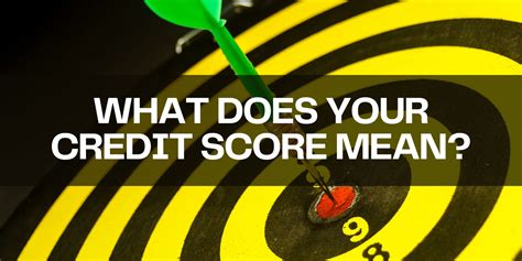 What Does Your Credit Score Mean Dmv Home Loan Experts