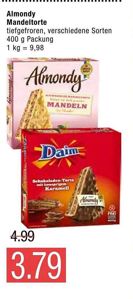 Almondy Mandeltorte Angebot Bei Marktkauf Prospekte De