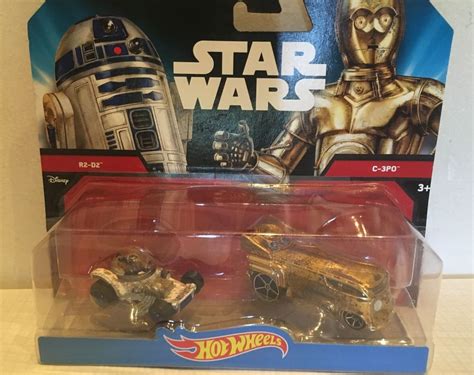 Hot Wheels Especial Star Wars R2d2 e C3po Carrinho de Bebê Hot Wheels Nunca Usado 28183292