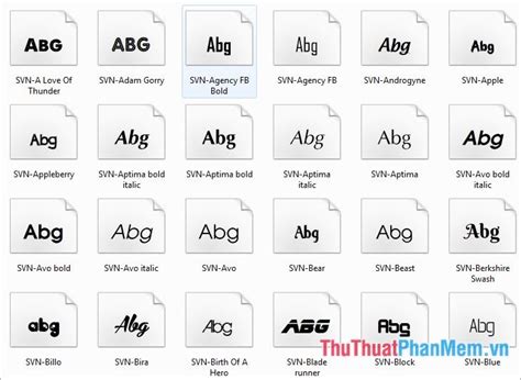 Bộ sưu tập 50 font chữ tiếng việt đẹp cho photoshop Dành cho thiết kế