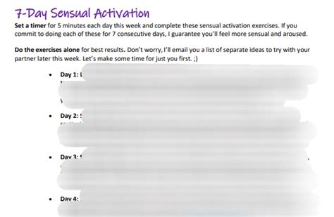 7 Day Sensual Activation Guide