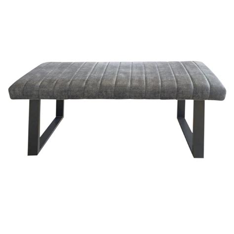 Fusion Low Bench In Graphite Wood Furniture Store Grimsby