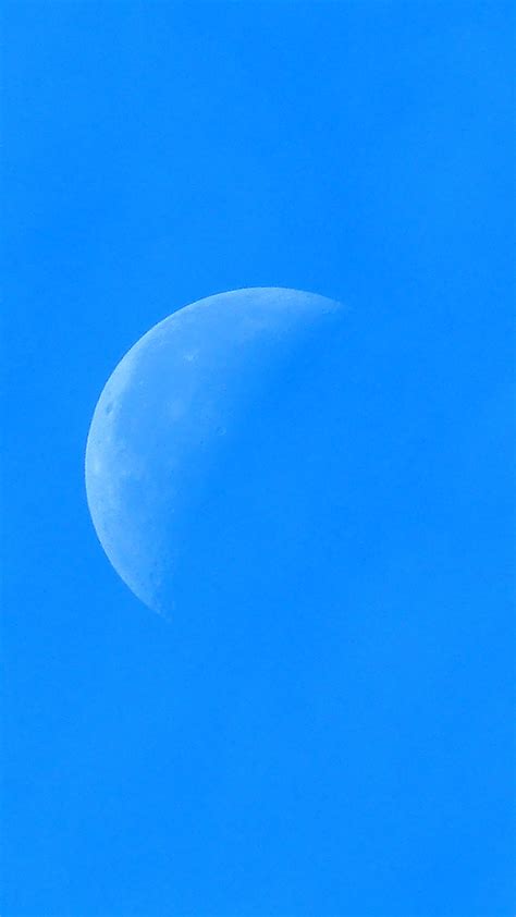 Blue Moon iPhone Wallpaper