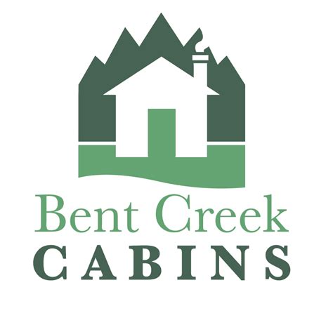 Bent Creek Cabins Logo On Behance