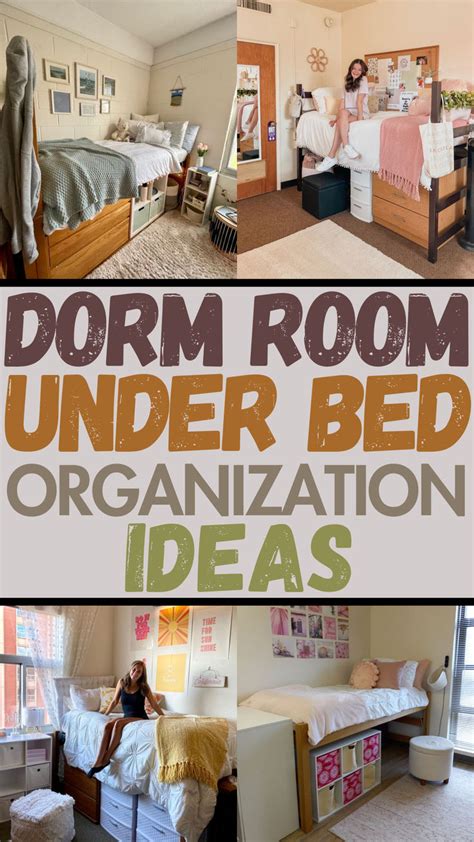 18 Under Bed Storage And Organization Ideas For Your Dorm Room In 2024