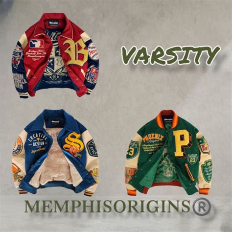 Jual Original Varsity Jacket Memphisorigins Superbowl Britain Btr