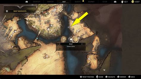 Hidden On Cliffs Treasure Map Chest Location Atlas Fallen