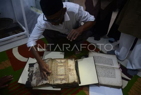 Pelestarian Manuskrip Kuno Kerajaan Aceh Darussalam Antara Foto