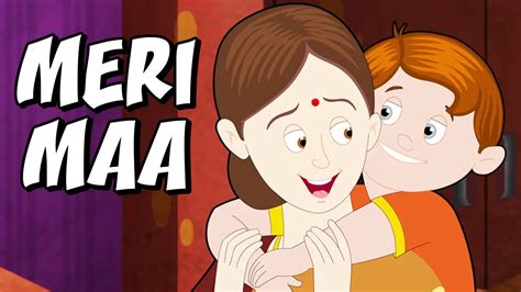 Meri Maa Hindi Poem Hindi Nursery Rhymes For Children Youtube