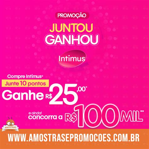 Promo O Intimus Juntou Ganhou Amostras E Promo Es