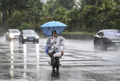 China Renews Blue Alert For Rainstorms People S Daily Online