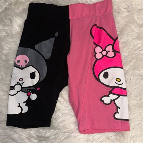 Sanrio Shorts My Melody And Kuromi Hot Topic Bike Shorts Poshmark