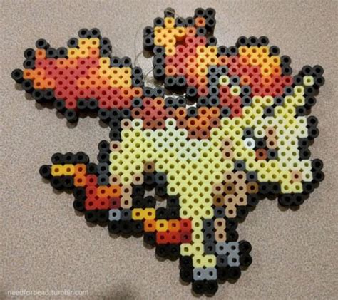 Pokemon Rapidash Perler Bead Patterns Diy Perler Beads Pokemon