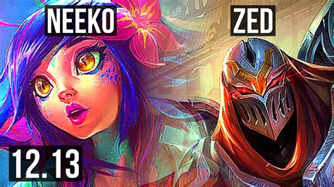 Neeko Vs Zed Mid 3 0 4 Rank 7 Neeko 800 Games Euw Grandmaster