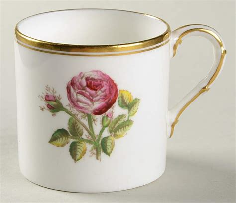 Williamson Flower Flat Demitasse Cup By Royal Worcester Replacements