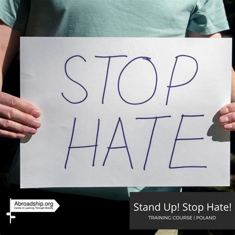 Training course: Stand Up! Stop Hate! - Poland - Abroadship.org