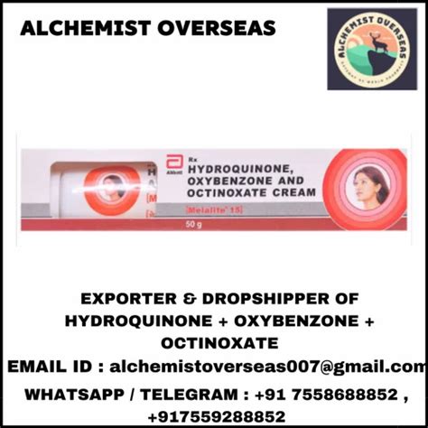 Hydroquinoine Cream Usp Packaging Type Tube Packaging Size Gms