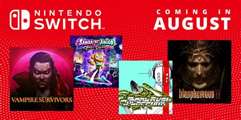 Upcoming Nintendo Switch games – August 2023 | News | Nintendo