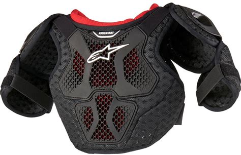 Alpinestars Bionic Action Kickstart Kinder Brustpanzer Schwarz Rot Ab