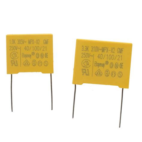 Box Type Metallized Polypropylene Film X Capacitor Film Capacitor