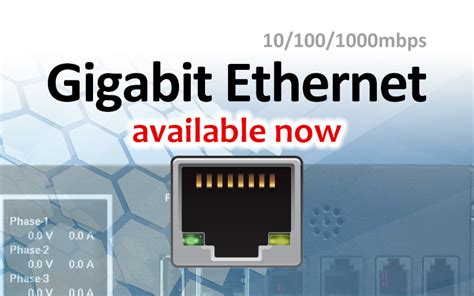 Gigabit Ethernet is available now