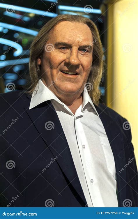 Gerard Depardieu Wax Figure in Madame Tussauds Museum Editorial Stock Photo - Image of fame ...