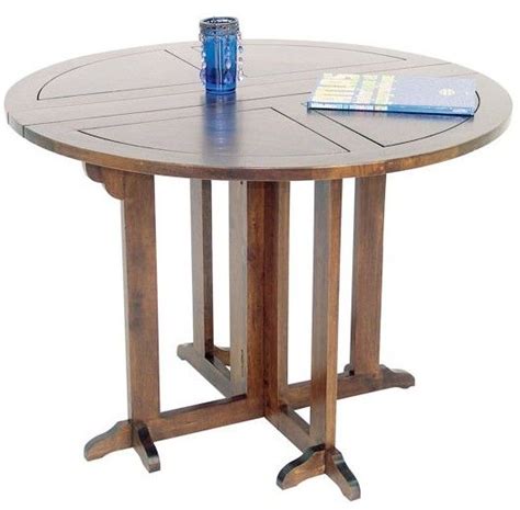 table ronde pliante bois